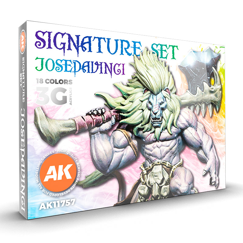 AK Interactive - 3GEN - Signature Set JOSEDAVINCI AK11757
