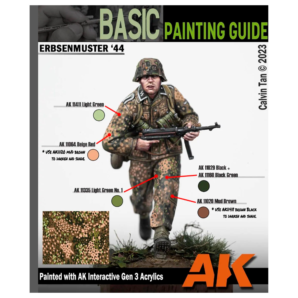 AK Interactive - 3GEN - WWII German Uniforms Signature Set Calvin Tan AK11759