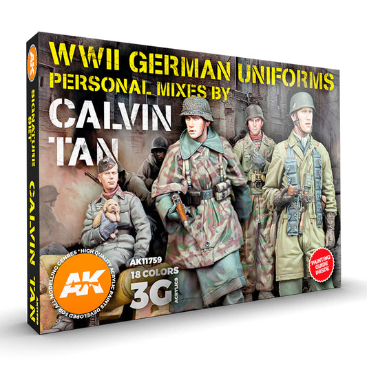 AK Interactive - 3GEN - WWII German Uniforms Signature Set Calvin Tan AK11759