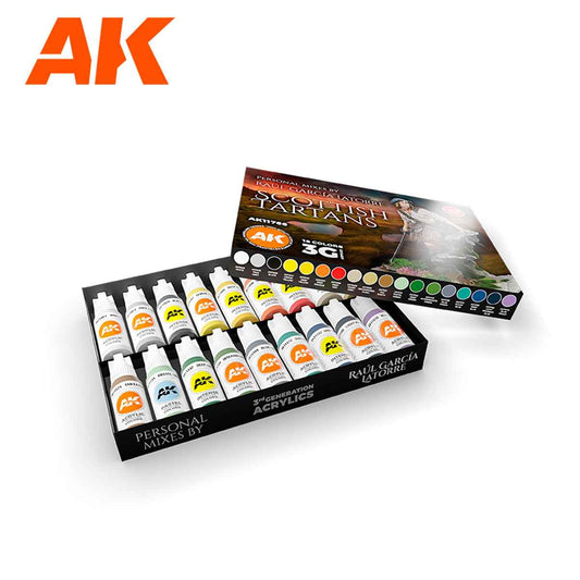 AK Interactive - 3GEN - Signature Set Scottish Tartans Raul Garcia AK11766