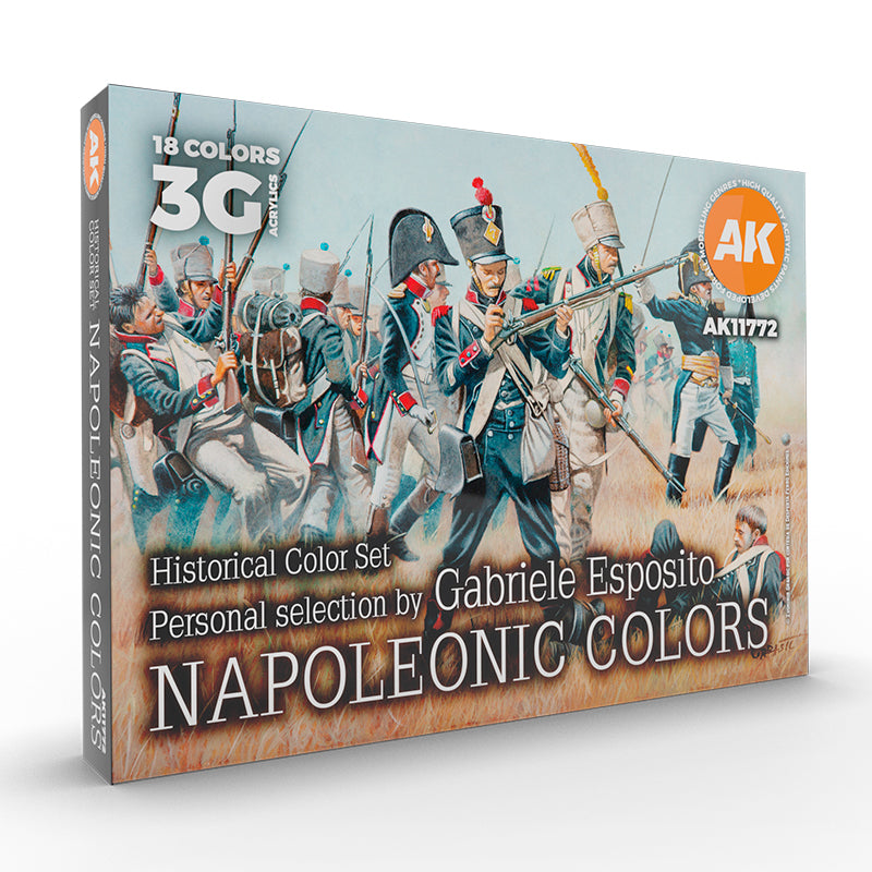 AK Interactive - 3GEN - Signature Set Napoleonic Colors by Gabriele Esposito AK11772