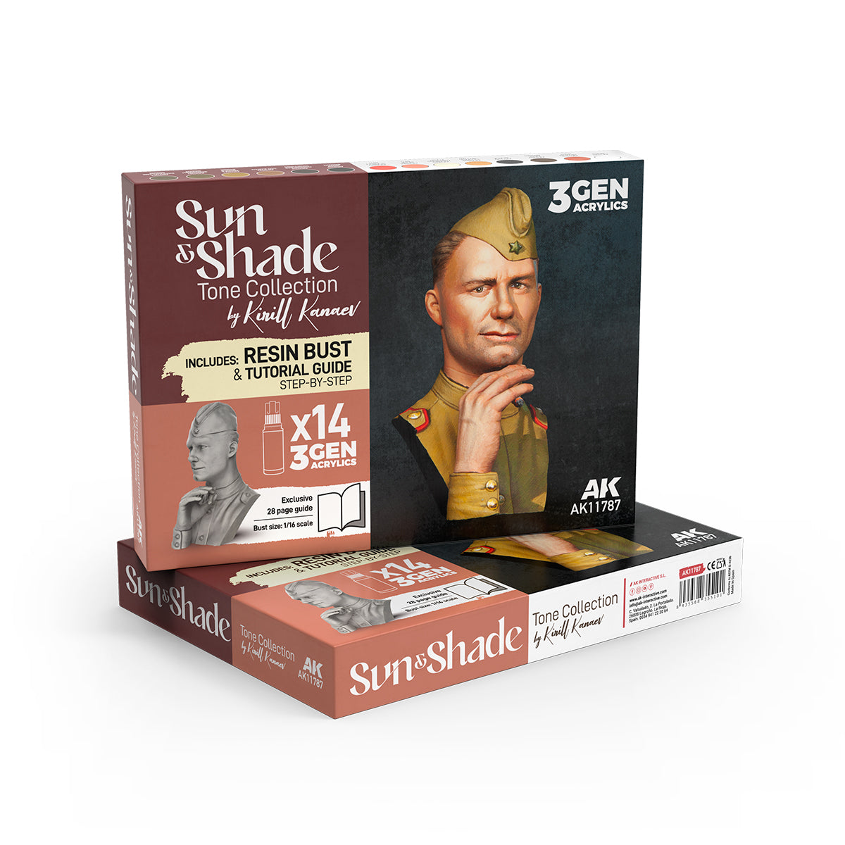 AK Interactive - 3GEN - Sun and Shade Tone Collection AK11787
