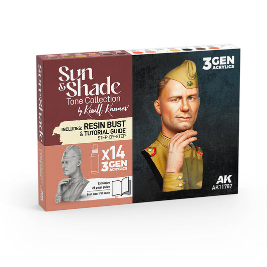 AK Interactive - 3GEN - Sun and Shade Tone Collection AK11787