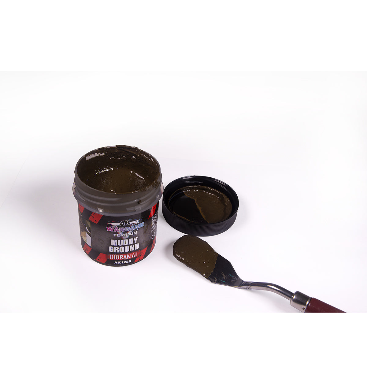 AK Interactive - Wargame Terrain - Muddy Ground (100ml) AK1226