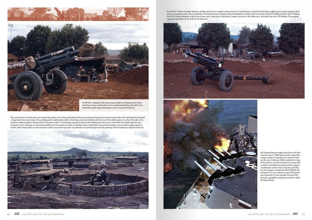 Ak Interactive - Books - American Artillery In Vietnam - AK130007