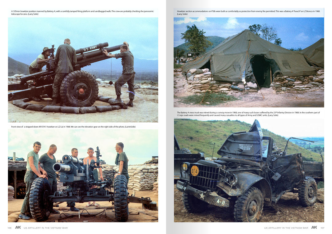 Ak Interactive - Books - American Artillery In Vietnam - AK130007