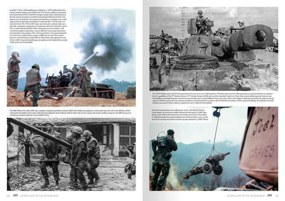 Ak Interactive - Books - American Artillery In Vietnam - AK130007