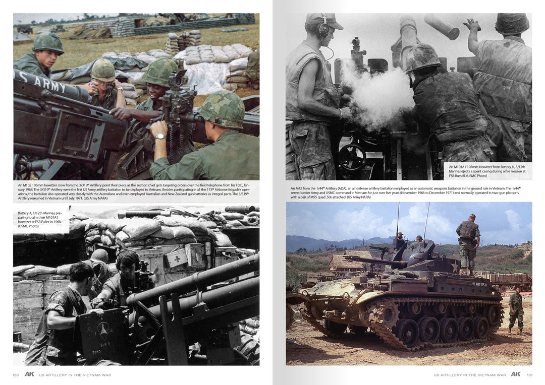 Ak Interactive - Books - American Artillery In Vietnam - AK130007