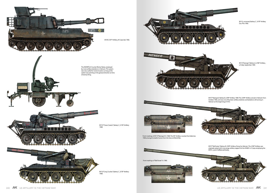 Ak Interactive - Books - American Artillery In Vietnam - AK130007