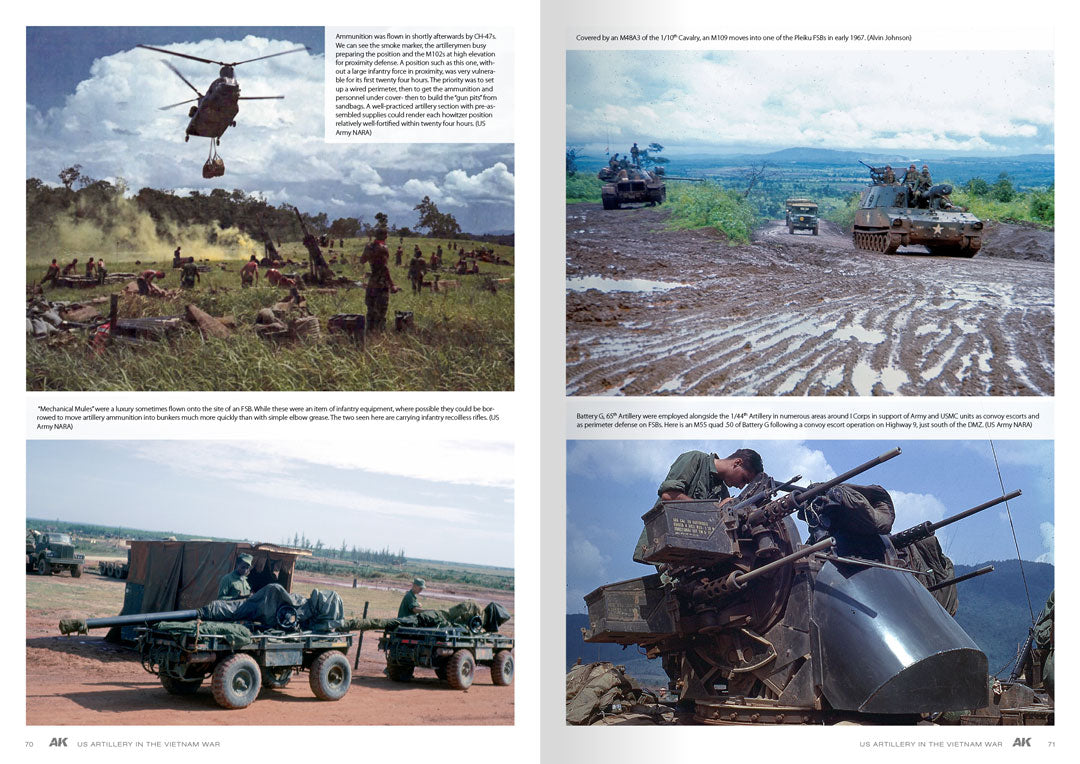 Ak Interactive - Books - American Artillery In Vietnam - AK130007