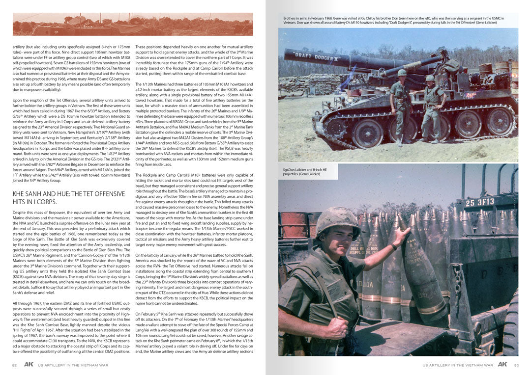 Ak Interactive - Books - American Artillery In Vietnam - AK130007