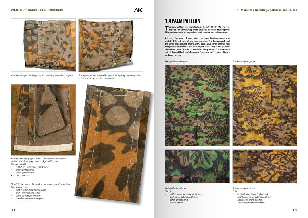 Ak Interactive - Books - Waffen-SS Camouflage Uniforms - AK130008