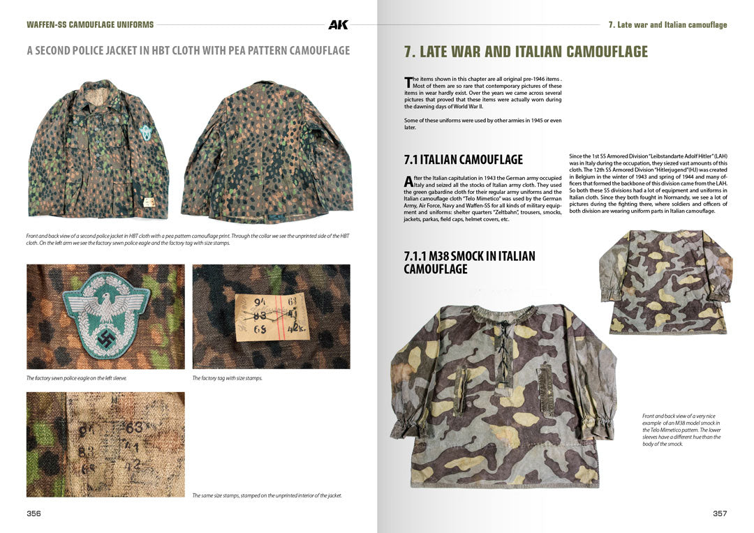 Ak Interactive - Books - Waffen-SS Camouflage Uniforms - AK130008