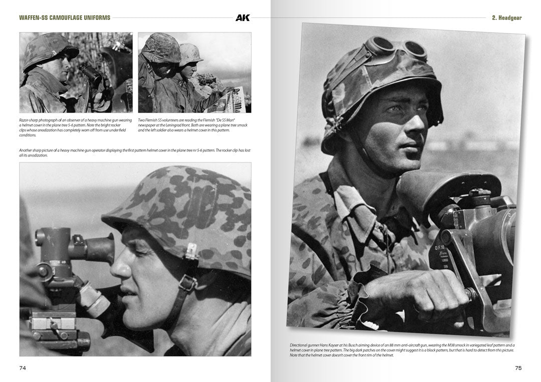 Ak Interactive - Books - Waffen-SS Camouflage Uniforms - AK130008