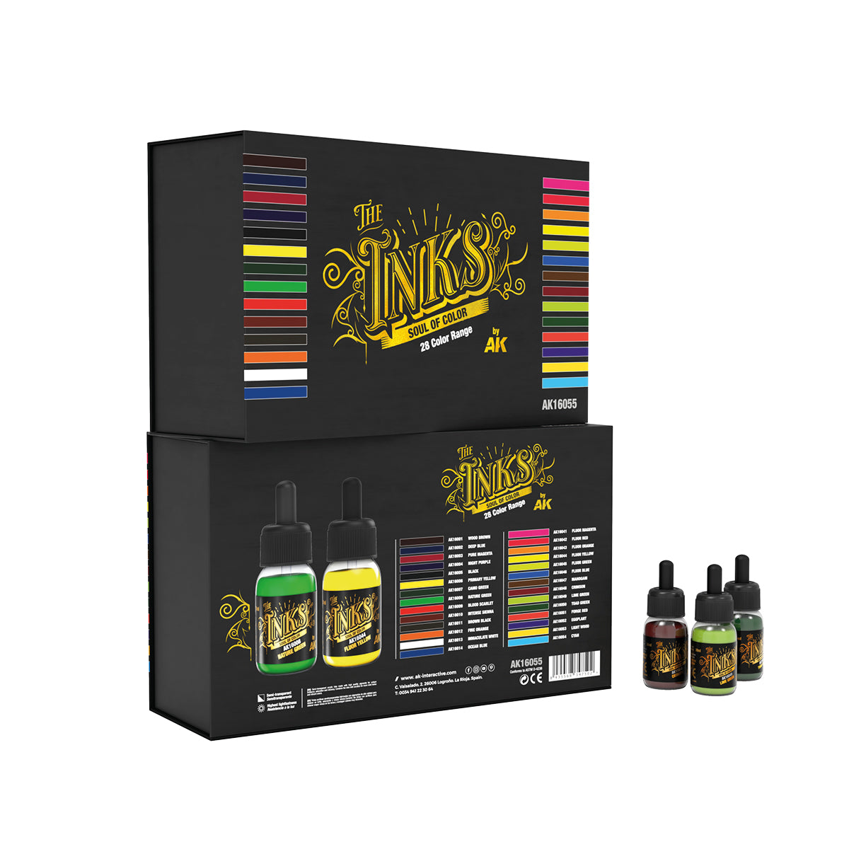 AK Interactive - Inks - Special Box Rull Range The Inks (30ml) - AK16055
