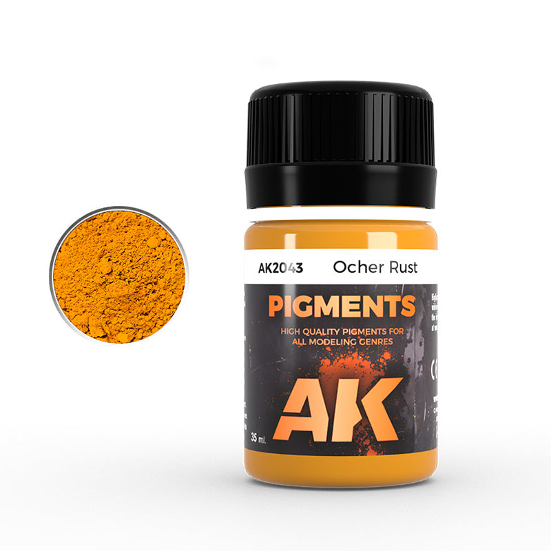 AK Interactive - Pigment - Ocher Rust (35ml) AK2043