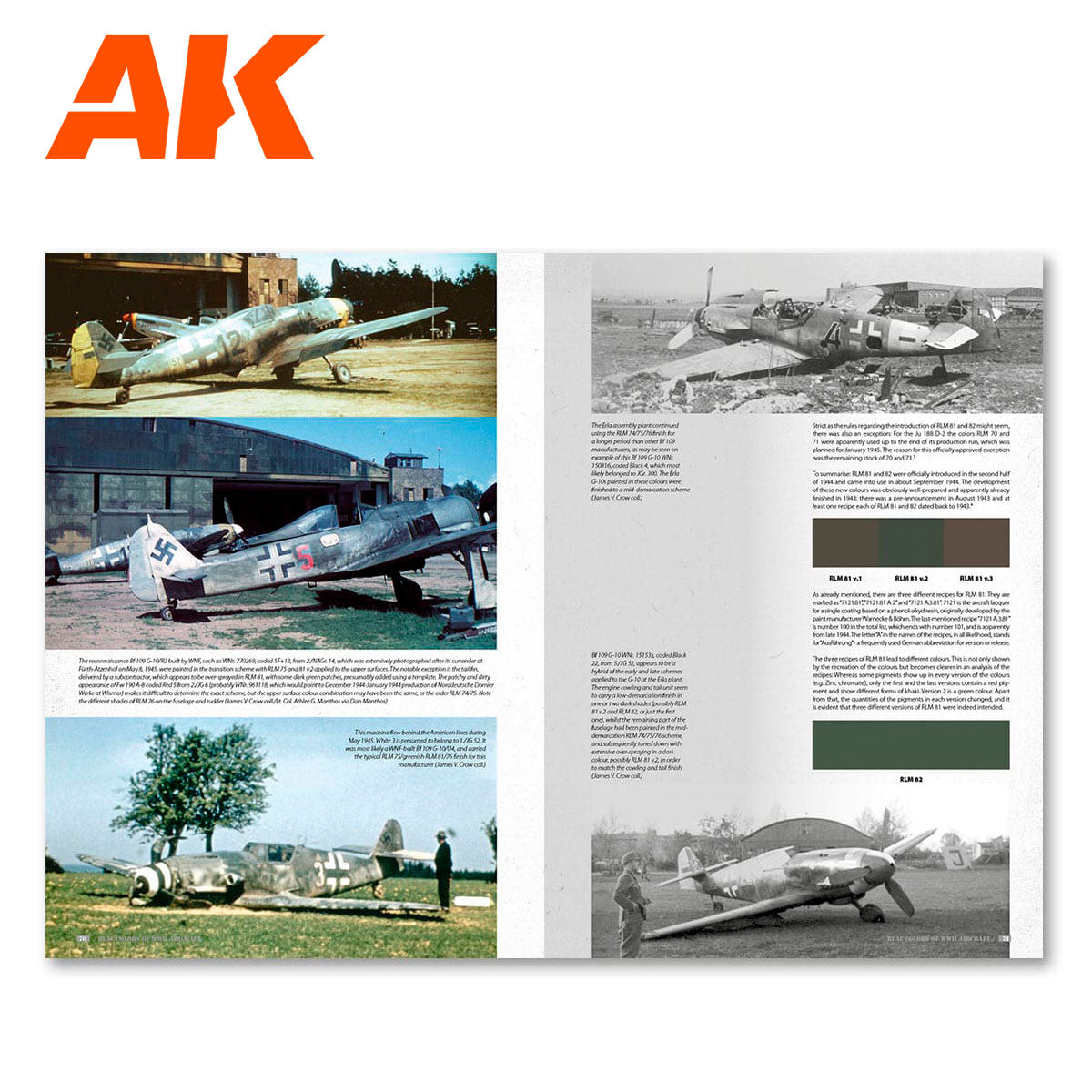 Ak Interactive - Books - Real Colors of WWII Aircraft - AK290