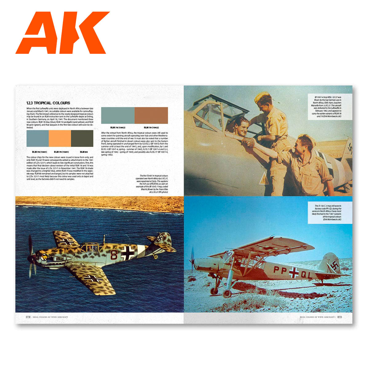 Ak Interactive - Books - Real Colors of WWII Aircraft - AK290