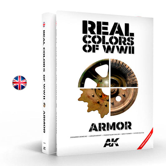 Ak Interactive - Books - Real Colors of WWII Armor - AK299
