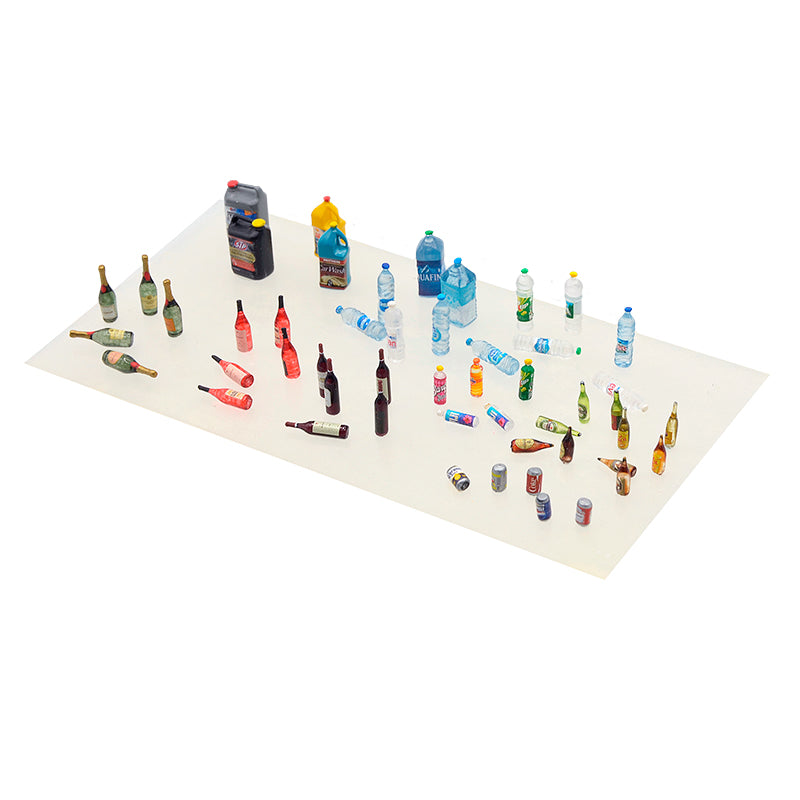 AK Interactive - Model Kit - Bottles & Cans 1/35 AK35018
