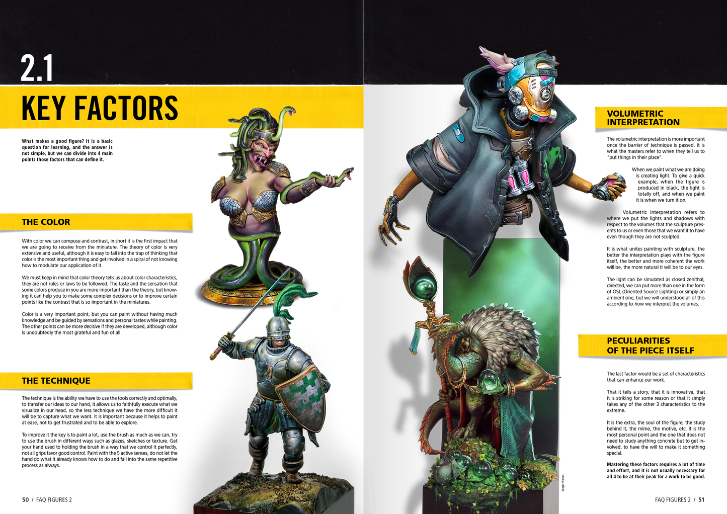 Ak Interactive - Books - FAQ 2 Fantasy Figures Painting Techniques by ARNAU LÁZARO - AK525
