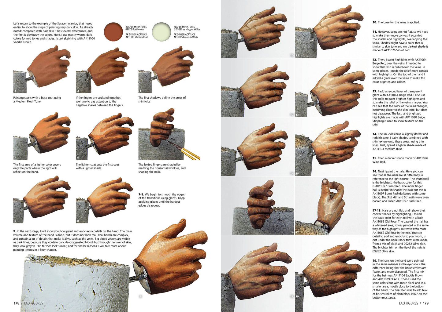 Ak Interactive - Books - FAQ Figure Painting Techniques - AK630