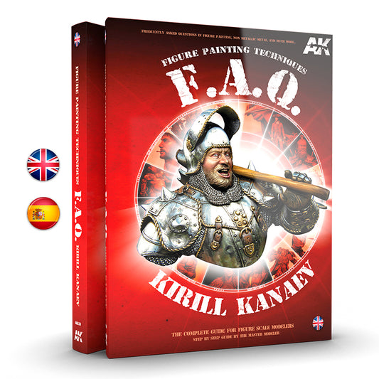 Ak Interactive - Books - FAQ Figure Painting Techniques - AK630