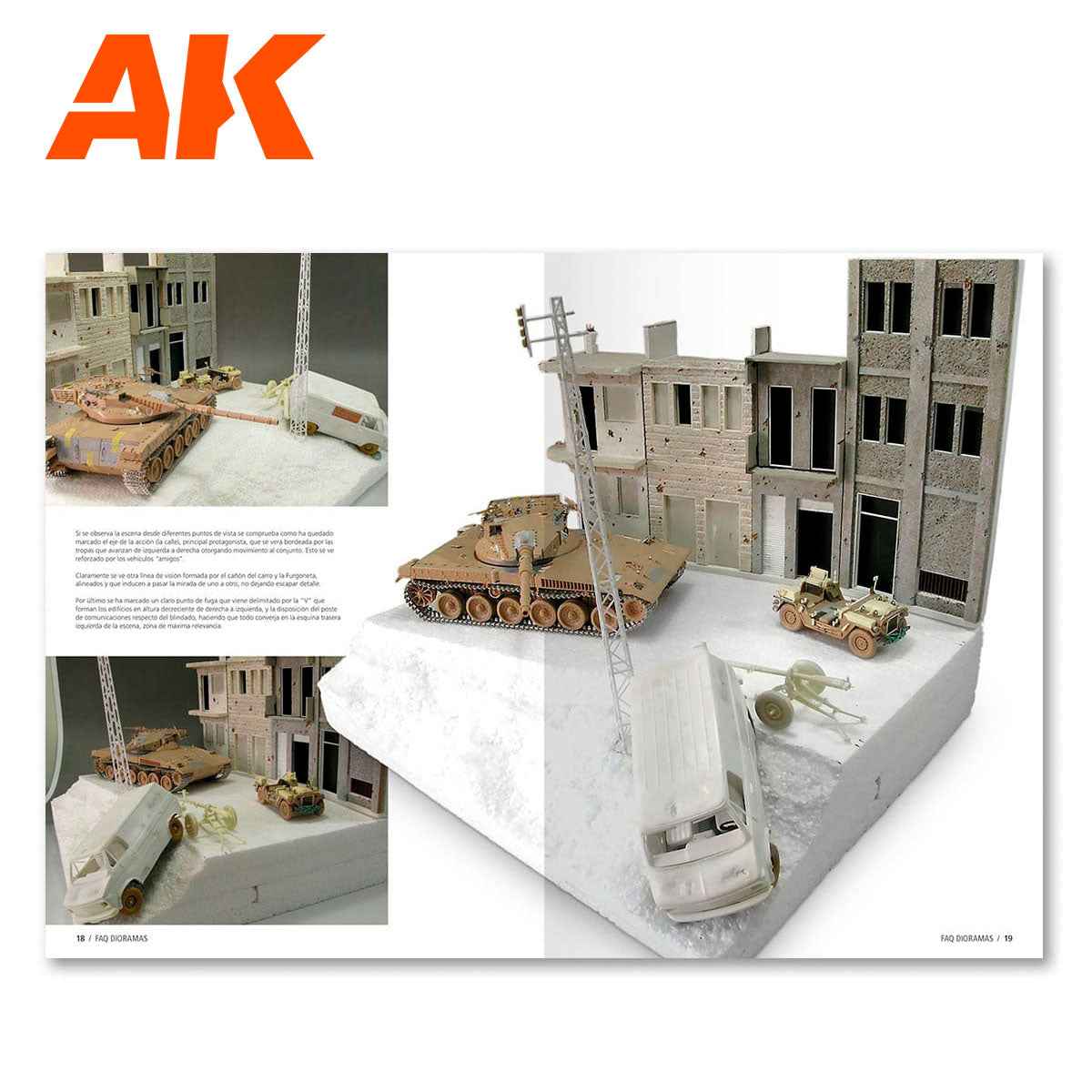 Ak Interactive - Books - FAQ Dioramas - AK8000