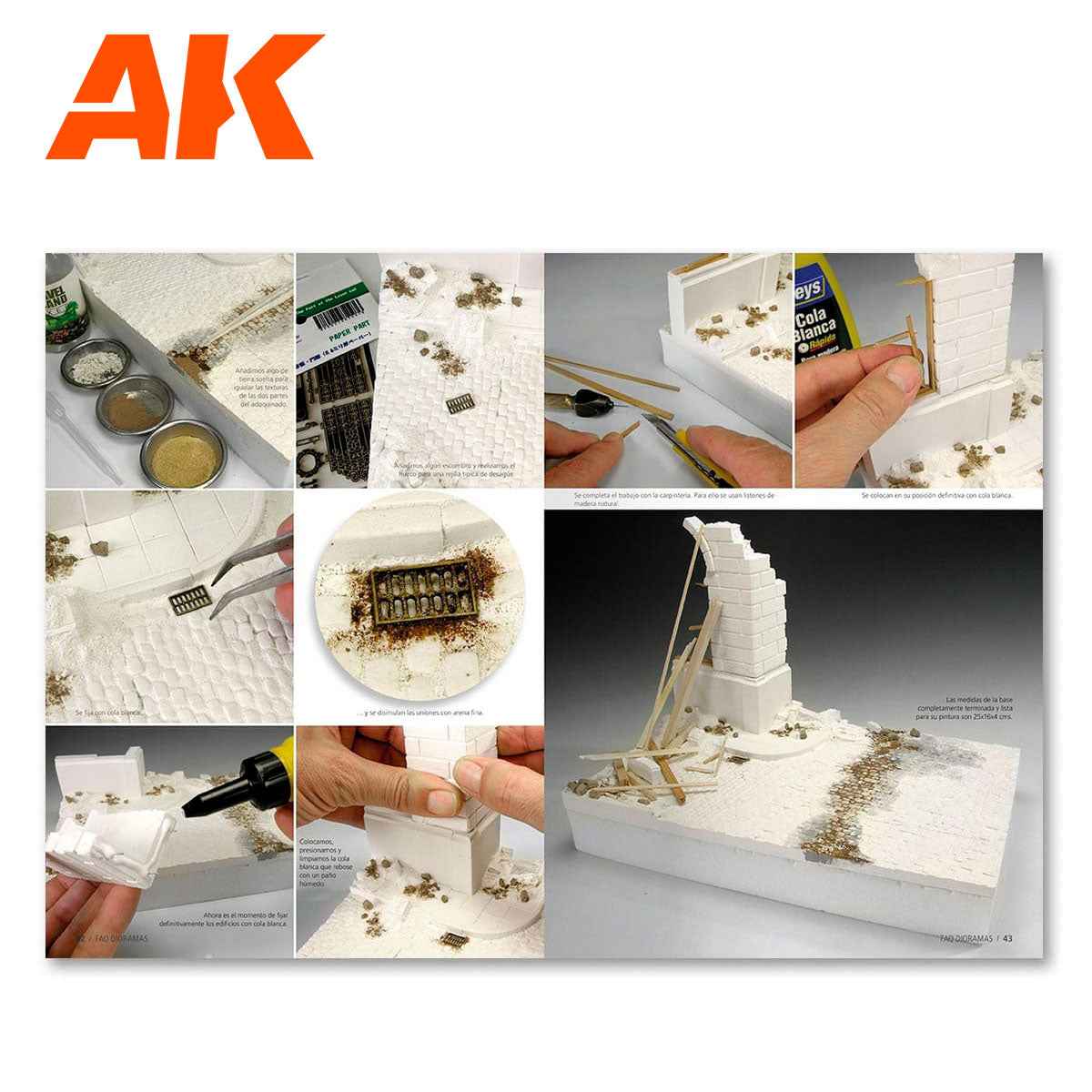 Ak Interactive - Books - FAQ Dioramas - AK8000