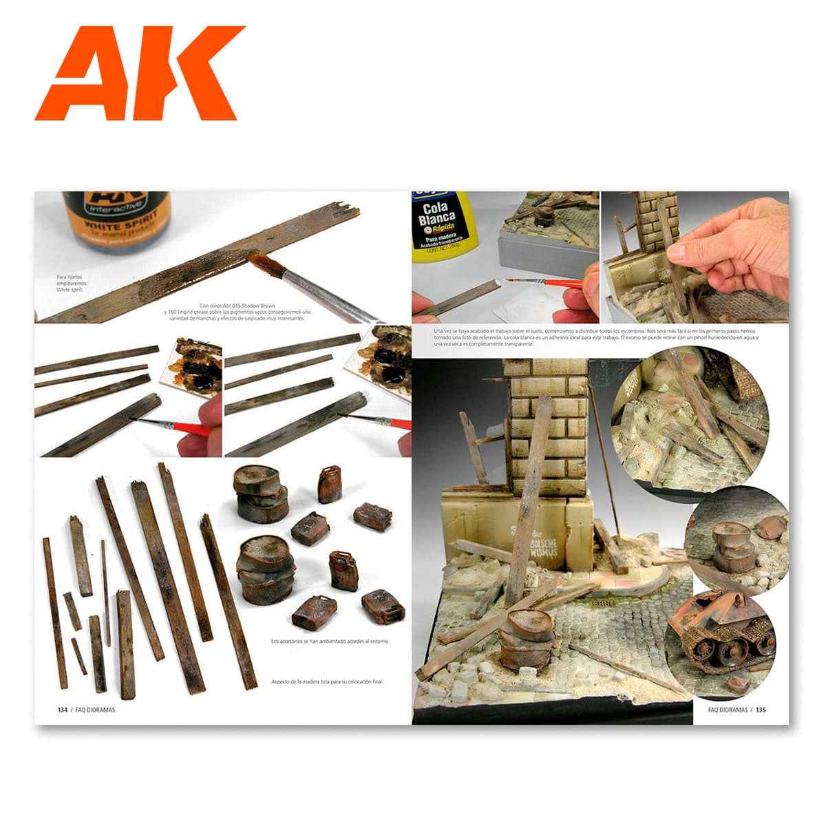 Ak Interactive - Books - FAQ Dioramas - AK8000