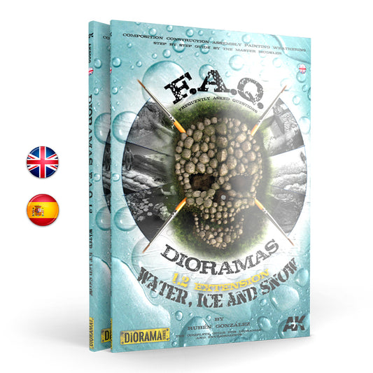 Ak Interactive - Books - FAQ Dioramas 1.2 Extension  Water, Ice, & Snow- AK8050
