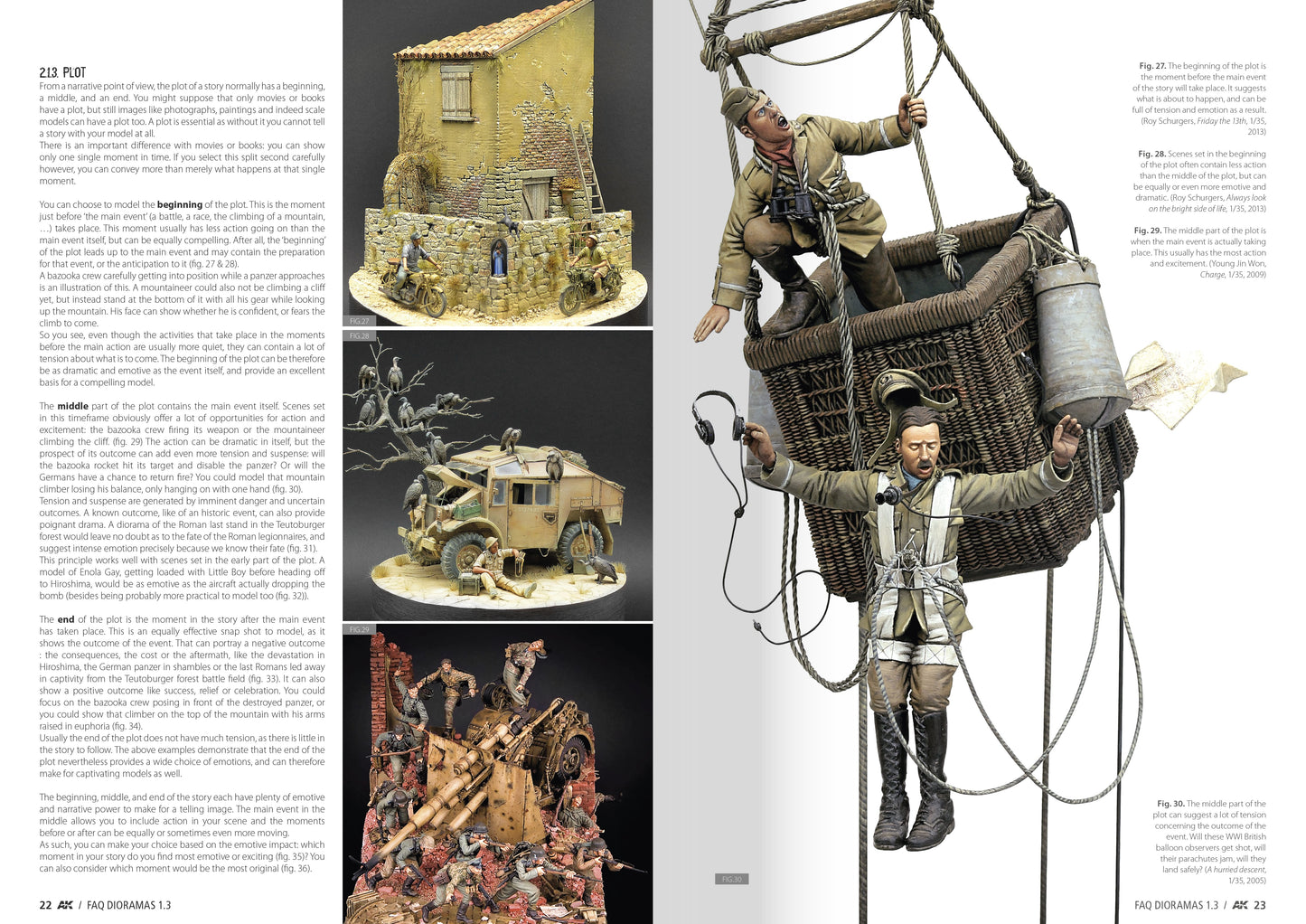 Ak Interactive - Books - FAQ Dioramas 1.3 Extension Storytelling, Composition & Planning - AK8150