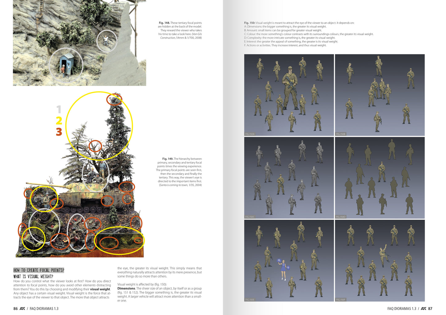 Ak Interactive - Books - FAQ Dioramas 1.3 Extension Storytelling, Composition & Planning - AK8150