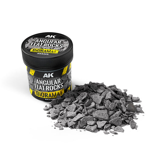 AK Interactive - Diorama - Angular Flat Rocks (100ml) AK8303