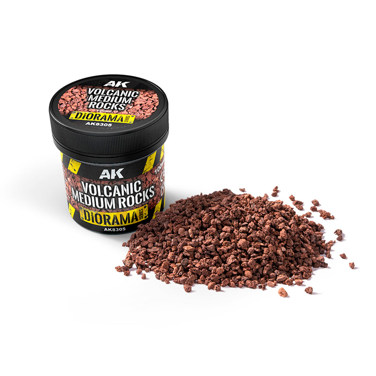 AK Interactive - Diorama - Volcanic Medium Rocks (100ml) AK8305