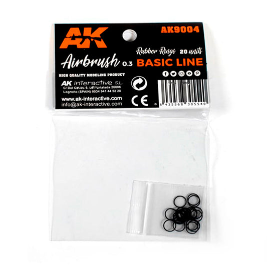 AK Interactive - Tools - AK AIRBRUSH – Rubber Rings AK9004