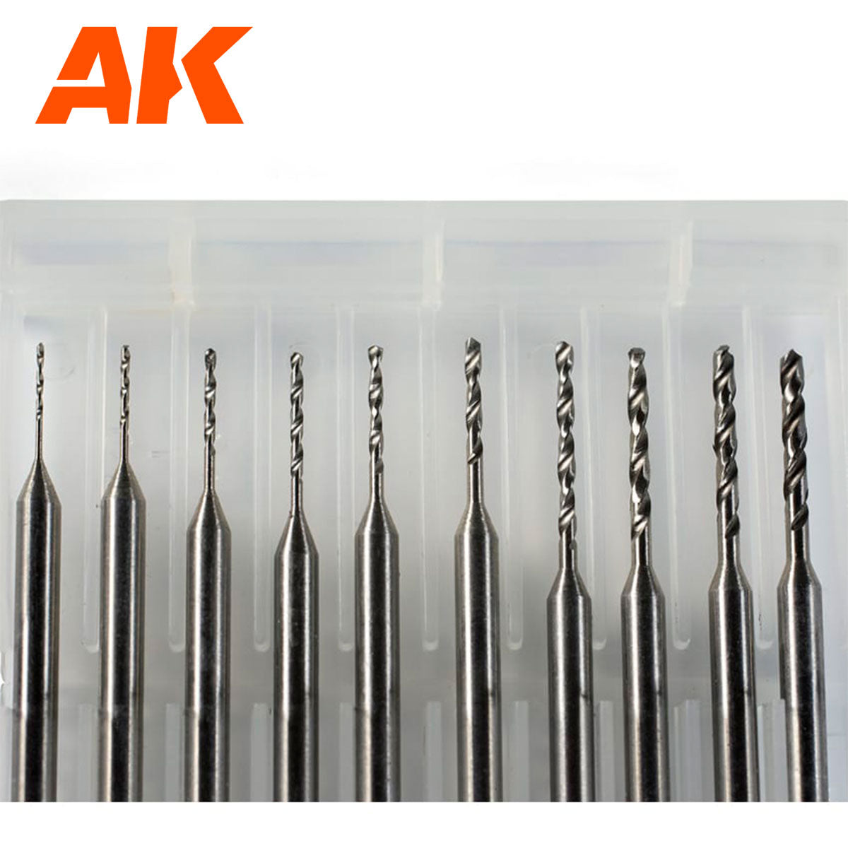 AK Interactive - Tools - Drill Bits 0,4-1,3 (10pcs) AK9043