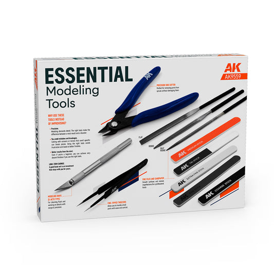 AK Interactive - Tools - Essential Modeling Tools Kit AK9559