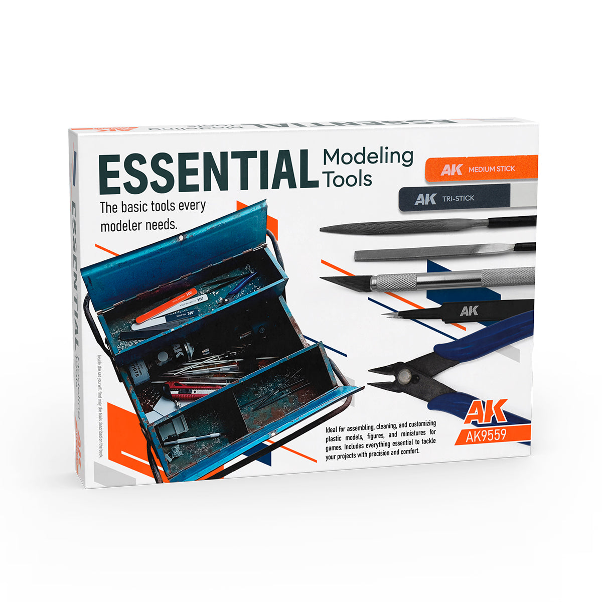 AK Interactive - Tools - Essential Modeling Tools Kit AK9559