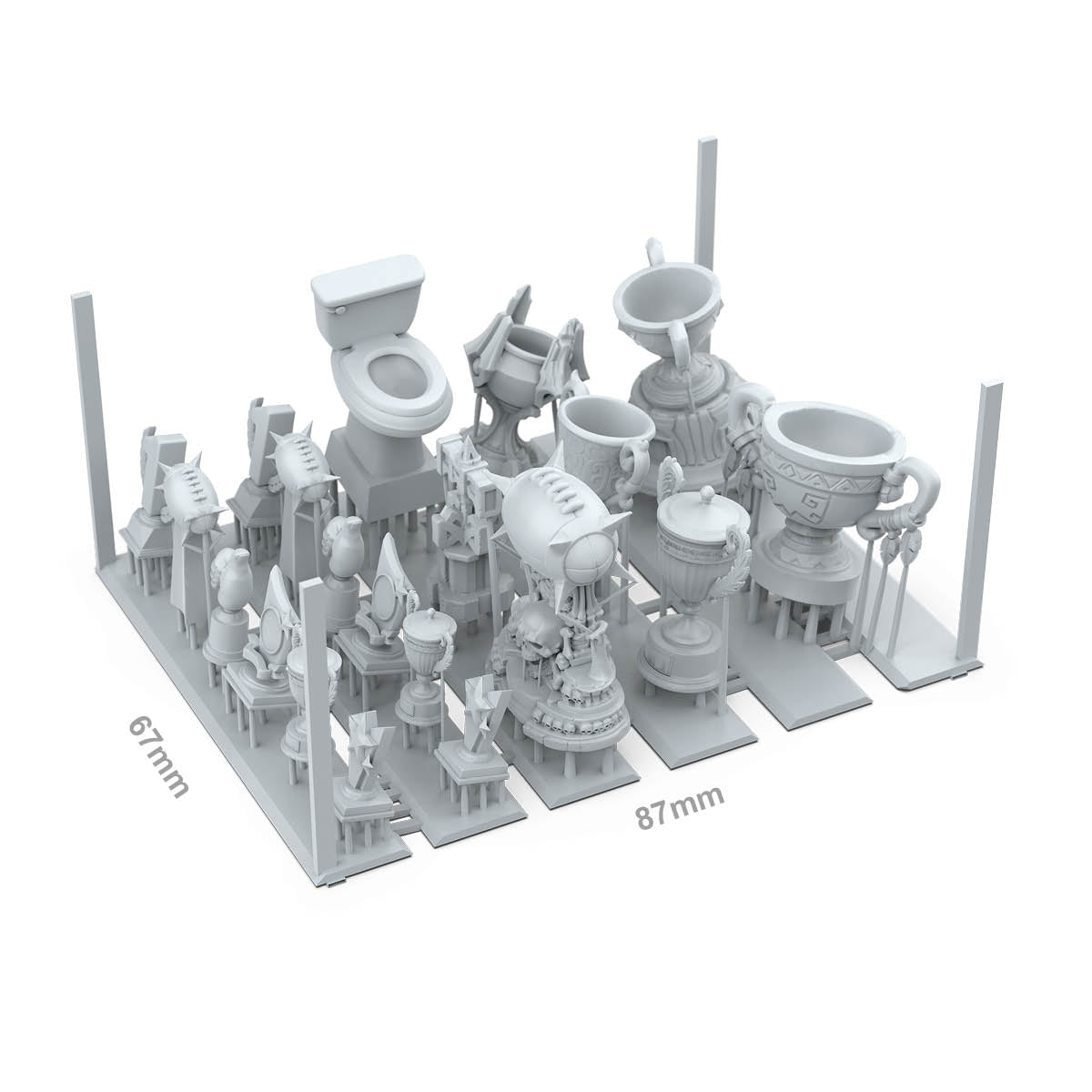 AK Interactive - Basing Bits - Fantasy Football Trophies AKBIT0037