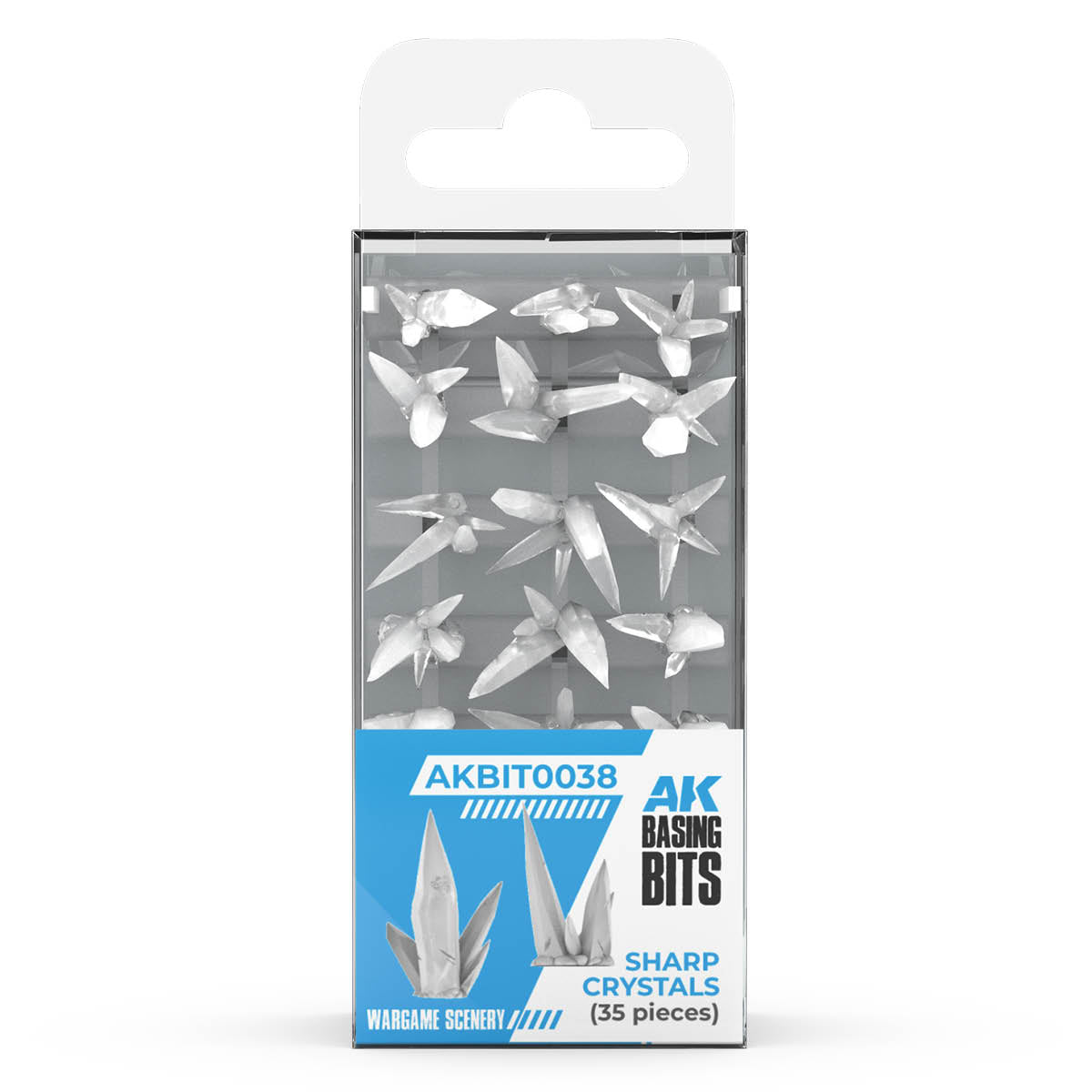 AK Interactive - Basing Bits - Sharp Crystals AKBIT0038