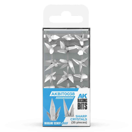 AK Interactive - Basing Bits - Sharp Crystals AKBIT0038