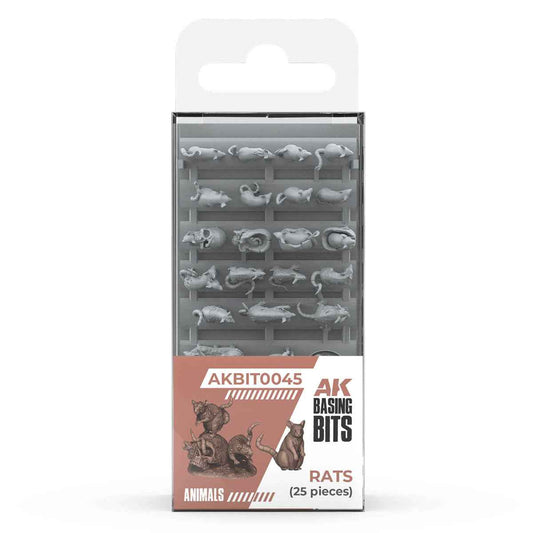 AK Interactive - Basing Bits - Rats AKBIT0045
