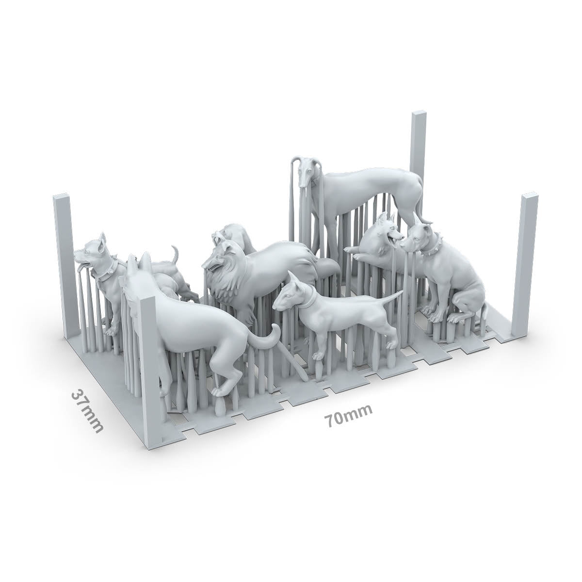 AK Interactive - Basing Bits - Dogs AKBIT0047