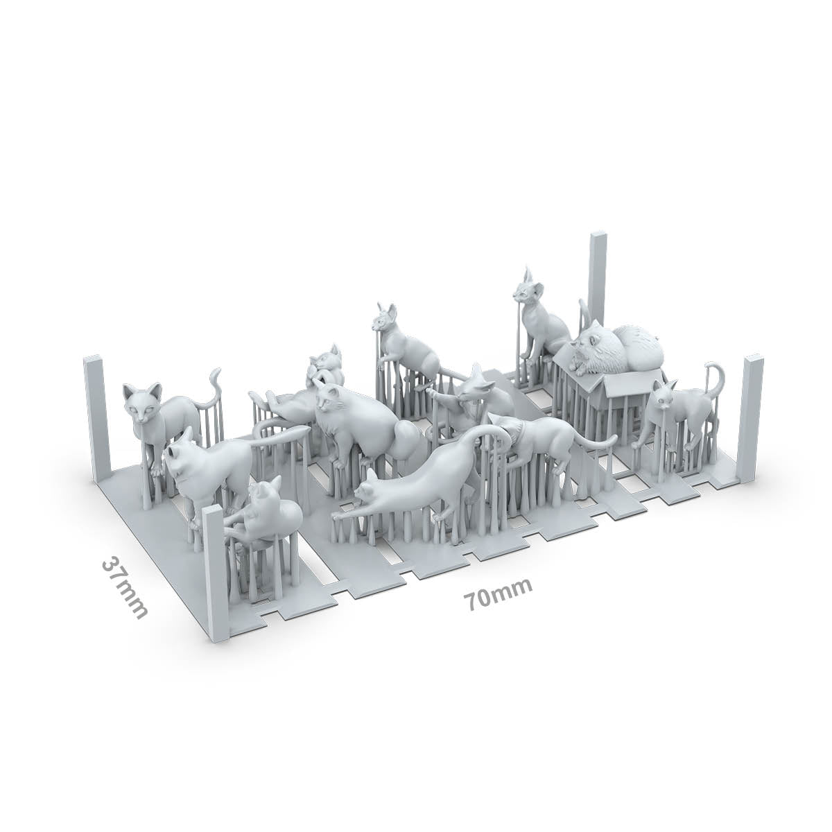 AK Interactive - Basing Bits - Cats AKBIT0048
