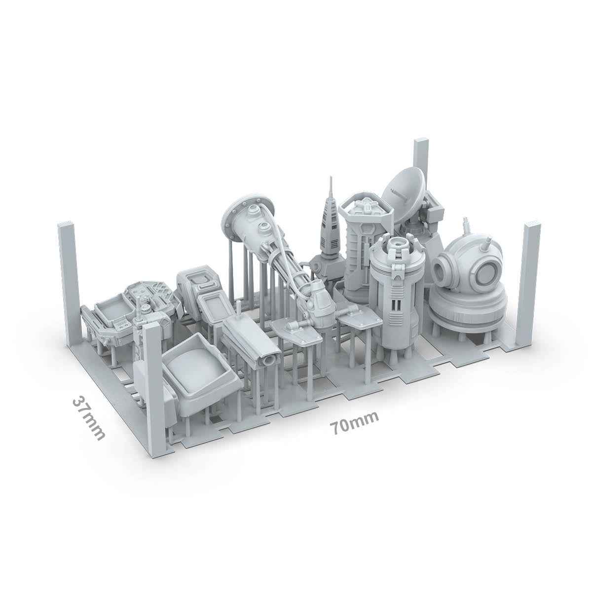 AK Interactive - Basing Bits - Sci-Fi Props AKBIT0053