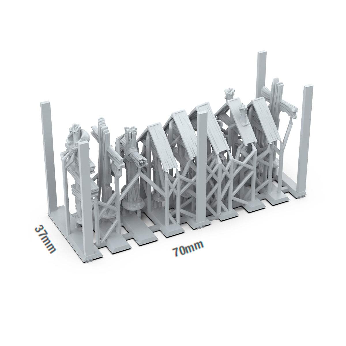 AK Interactive - Basing Bits - Wood Crosses AKBIT0031