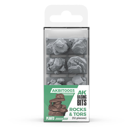 AK Interactive - Basing Bits - Rocks & Tors AKBIT0003