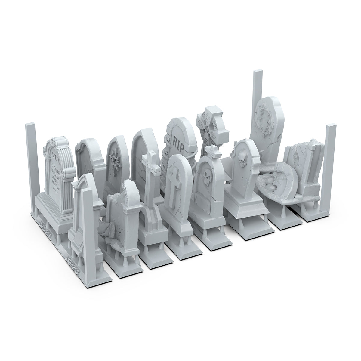 AK Interactive - Basing Bits - Tombstones AKBIT0021