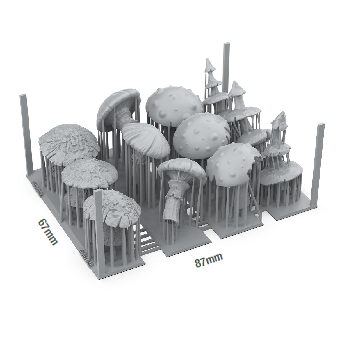 AK Interactive - Basing Bits - Gigant Mushrooms AKBIT0022